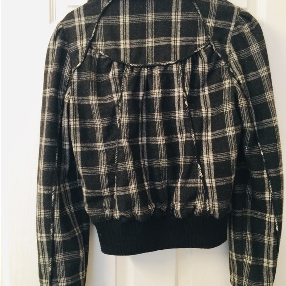Plaid bomber jacket - Picture 2 of 2